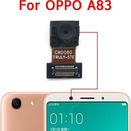 Original Front Camera For OPPO A83 Frontal Selfie Small Camera Module Phone Accessories Replacement Repair Spare Parts