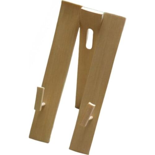 Hand Fan Display Stand Wood Chinese Japanese Folding Fan Holder Base