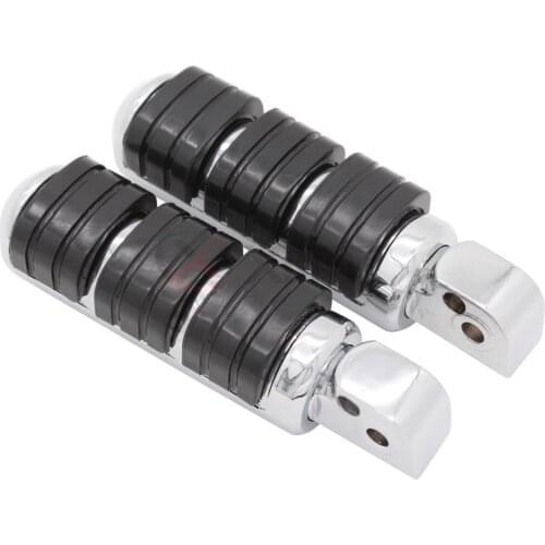 Motorcycle Passenger Foot Pegs Footpegs Footrests Footboards For Yamaha V-Max Stryker Royal Star Road Star 1600 1700