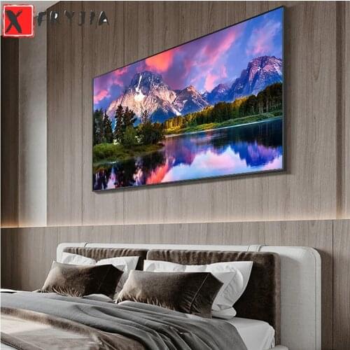 Full Square Diamond Painting Natural scenery, mountains, lakes, forests Mosaic Needlework Diamond Embroidery Sale Home Decor
