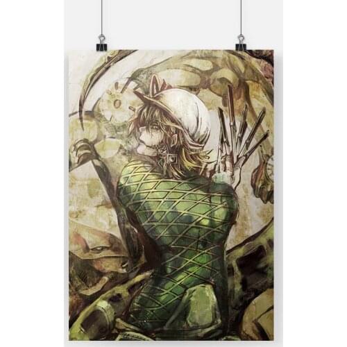 Diego Brando STEEL BALL RUN JoJos Bizarre Canvas poster Painting wall Art decor Living room Bedroom Study Decoration Prints