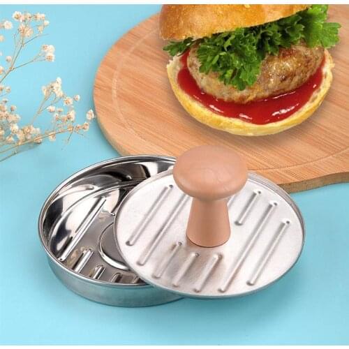 Burger Presser Detachable Plastic Handle Burger Patty Maker Meat Beef Grill Burger Press Kitchen Food Mold Kitchen Tools #20