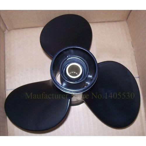 Free shipping Top Quality 91/4X9 Propeller for Mercury 2 stroke 15- 20 HP HP outboard motor 9 inches 14slots