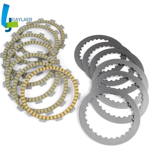 Clutch Plates Steel Friction Plate for Suzuki VS400 Intruder VS600 GLS/GLT VS700 VS750 VS800 VL400 VL800 Intruder 750 800Classic