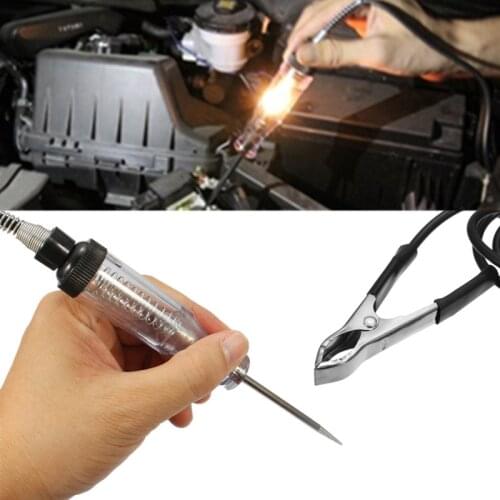 Car Circuit Tester lamp Tester Pen Probe voltage pencil 6V 12V 24V Auto Maintenance electronic Diagnostic Tools