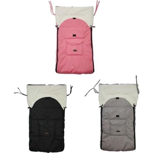 Baby Universal Footmuff Cosy Toes Apron Liner Buggy Pram Toddler Cotton Blends Stroller Sleep Bag Footmuff Winter Warm 0-3T