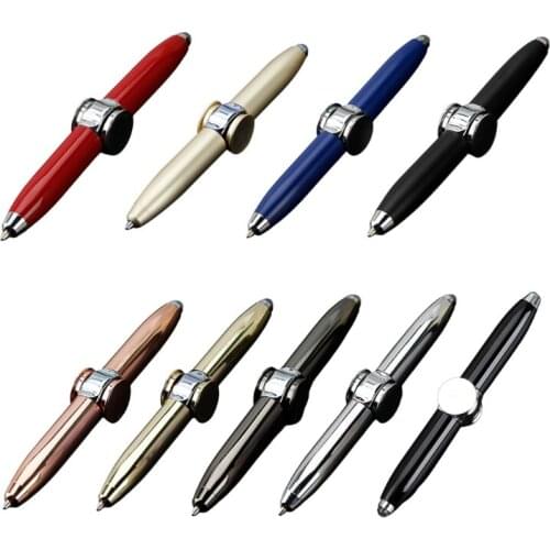 Rotating Pen Child and Adults Learning Work Long-lasting Fidget Spinner for Fun 69HE