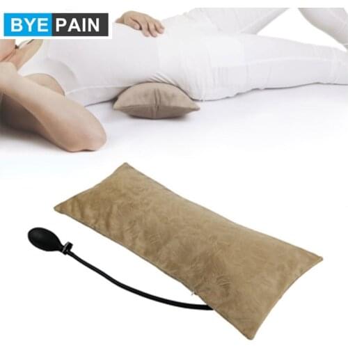 1Pcs Multifunctional Portable Air Inflatable Pillow for Lower Back Pain,Orthopedic Lumbar Support Cushion,Travel,Waist