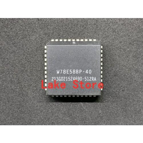 5 unids/lote W78E58BP-40 PLCC W78E58BP W78E58