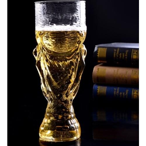 850ML Creative Football Glass Hercules Cup Beer Cup Large Capacity Water Cup Gifts for Fans Kitchen Bar Drinking Utensils