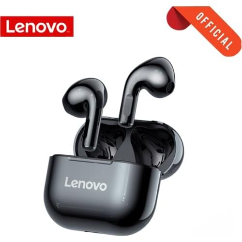 Lenovo TWS Headphone Wireless Bluttooth 5.0 Earphone Touch Control Sport Headset Stereo Earbuds with 300mAh Charging Box
