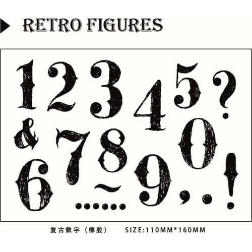 11*16CM Hot sale digital Transparent Clear Stamps / Silicone Seals Roller Stamp for DIY scrapbooking photo album/Card Making