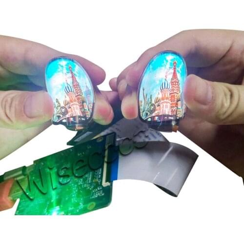 Wisecoco Flexible OLED 1.39 Inch 400x400 Flexible AMoled Display Bandable Round Screen MIPI Controller Board for SmartWatch