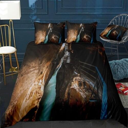 Aare Gorge Switzerland Quilt Cover Pillowcase 3Piece Comforter Bedding Set With Pillow Case Single Double Duvet Cover