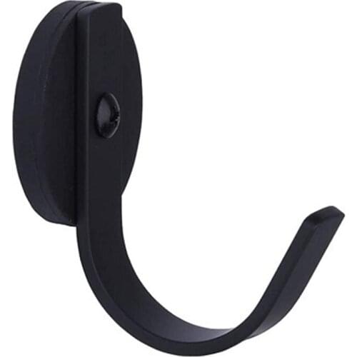 Powerful Magnetic Wreath Hook Scratch-Free Black Hangers Wall Rack Hold Up to 4.4 Lbs for Metal Door Hanging Tool