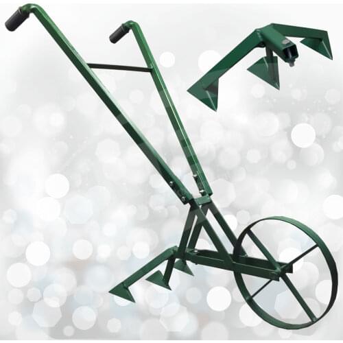 Whell Hoe Machine Cultivator Plants Soil Weeding Two Claw Harrow Manuel Hand Hoeing Tools Agricultural Machinery Aktepe Group