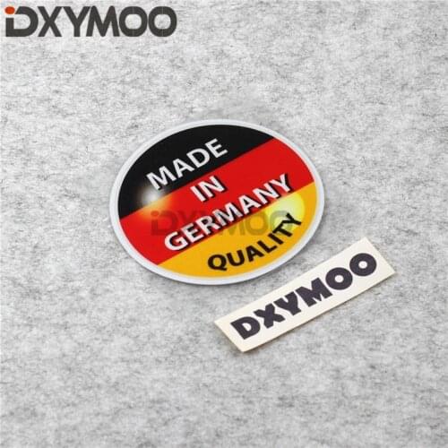Car Styling Vinyl Decals National Flag QUALITY MADE IN GERMANY Motorcycle Stickers 10cm 3M