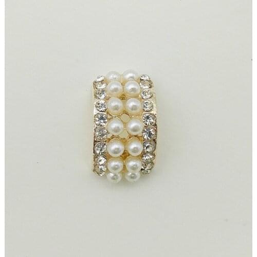 Pet Pearl arc hair accessories DIY accessories disc buckle accessories manual wholesale FH021 50pcs