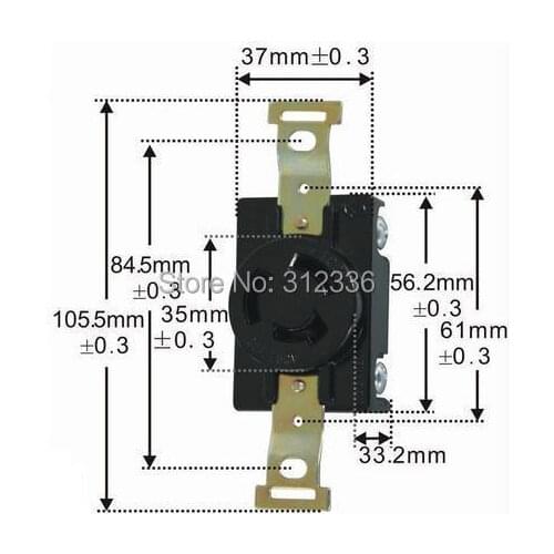 Free Shipping Loose proof socket use on generator