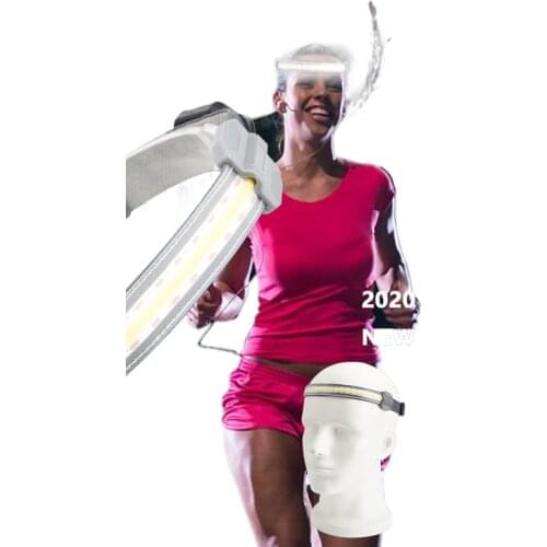 COB floodlight SMD USB charging head-mounted headlight motion night run running portable camping night fishing warning