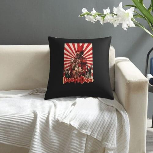 Dorohedoro Caiman pattern print Cushion Cover Decorative Pillowcase Chair Seat Square Car Pillow Cover Home Living Textile