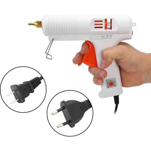 110W Professional High Temp Hot Melt Glue Gun Graft Repair Heat Pneumatic DIY Tools Glue AC110-240V For 11mm Glue Stick