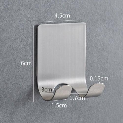 Stainless Steel Razor Holder Men Shaving Razor Shelf Shaving Razor Rack Bathroom Home Viscose Wall Hook Hanger ALI88