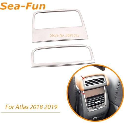 For Geely Atlas Emgrand NL-3 Proton X70 2016 - 2020 Car Armrest Rear Air Conditioner Outlet Frame Trim Cover Inner Accessories