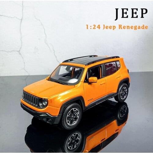Maisto New 1:24 Jeep Renegade simulation alloy car model collection gift toy boys Toys