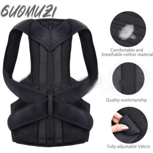 Adjustable Posture Corrector Back Support Shoulder Back Brace Posture Correction Spine Postural Corrector Health Fixer Tape Tool