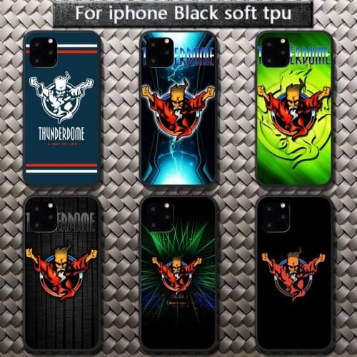 Thunderdome Hardcore Wizard Soft Phone Case for iPhone 8 7 6 6S Plus X 5S SE 2020 XR 11 12 Pro mini pro XS MAX