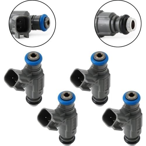 Artudatech 4Pcs Fuel Injectors 0280156046 Fit For Ford Focus 2.0L 2002-2004 4 CYLCar Accessories