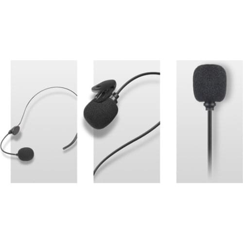 UHF Wireless Microphone System Headset / Lavalier Lapel Tie Clip Mic