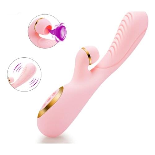 Clitoris Sucking Vibrator Jack Rabbit G-Spot Massage Clitoris Sucker Sex Toy