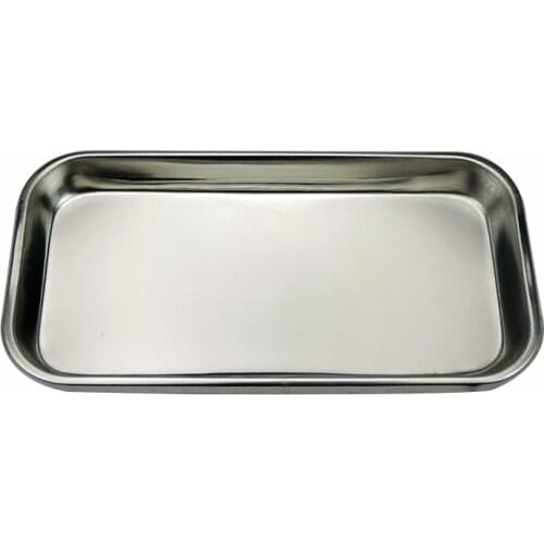 1pc Stainless Steel Dental Tool Holder Plate Tray Dental Medical Instrument Dish Dental Equipment Oral Lab Surgical Tray