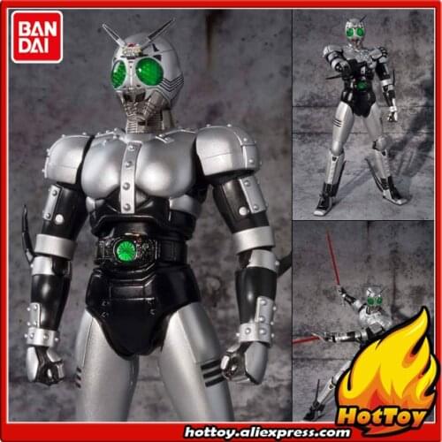 100% Original BANDAI Tamashii Nations S.H.Figuarts (SHF) Action Figure - Shadow Moon V2.0 from "Masked Rider Black"