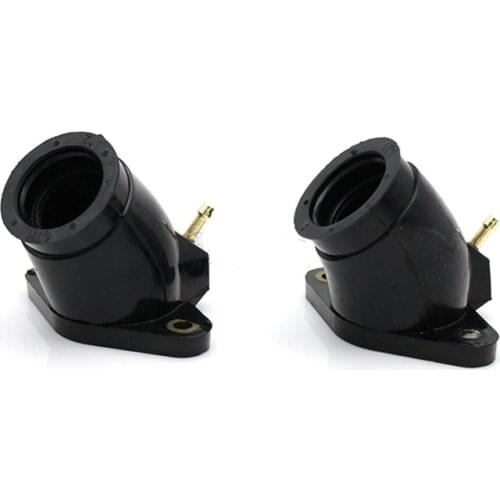 2XPCS Motorcycle Carburetors Interface Carburetor Pad Intake outlet Manifold For Yamaha XVS400 XVS650 Dragstar V-star400 650