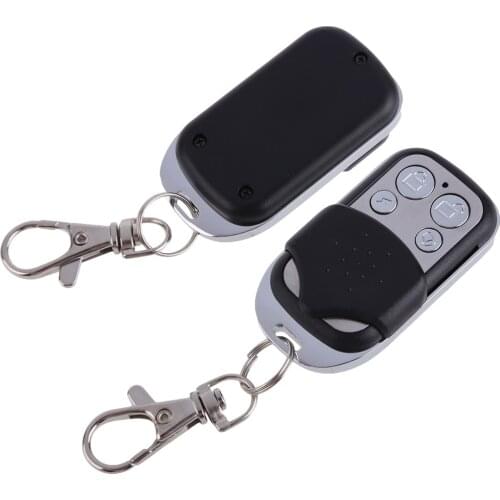 4 Channels RF Wireless Remote Control Learning Copy Fixed Code System Key 433MHz For Garage Doors/Cars/Gates/Alarm Systems