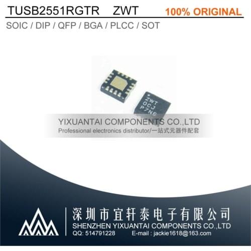 5pcs/lot 10pcs/lot 50pcs/lot Free shipping 100% original TUSB2551RGTR TUSB2551 2551 ZWT QFN16
