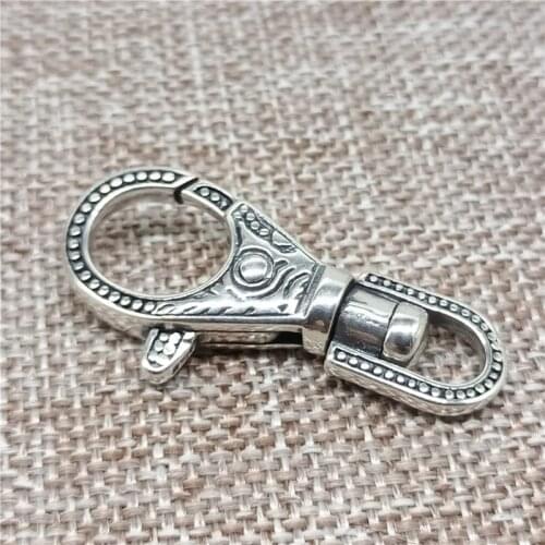 925 Sterling Silver Swivel Lobster Claw Clasp for Bracelet Necklace