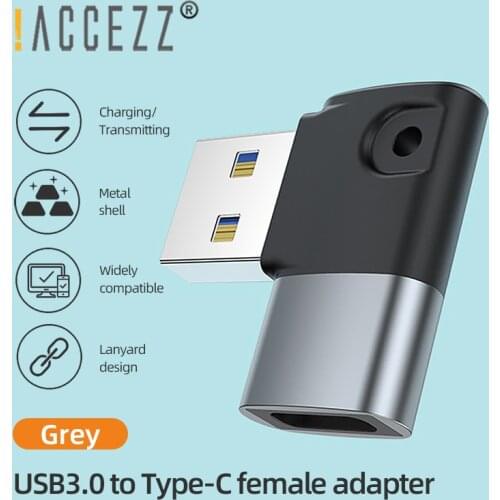 !ACCEZZ Type C OTG Adapter to USB 3.0 Male Data Charge Earphone USB-C Flash Drive Converter For Macbook Samsung Laptop Connector