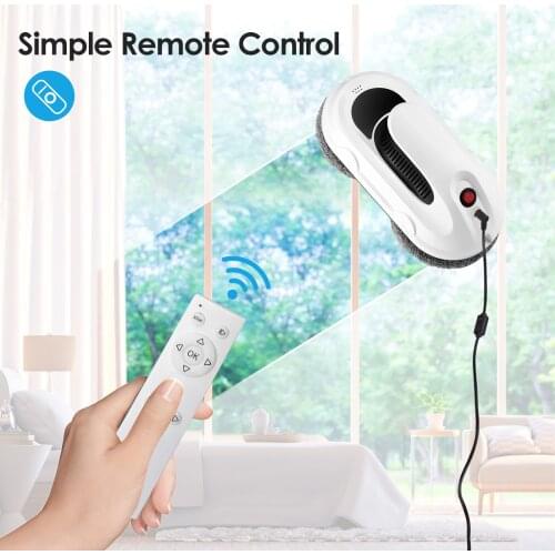 Automatic Intelligent Glass Cleaning Robot Window Cleaner Robot Electric Remote Antifall Glass Tile Wall Household Cleaning Tool