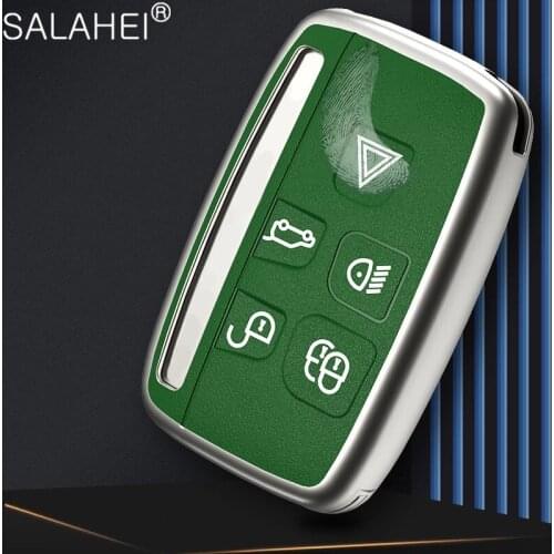 Car Key Cases Cover For Land Rover Range Rover Sport Evoque Freelander A9 Discovery 2 3 4 Sport For Jaguar XF XJ XE XJL C-X16