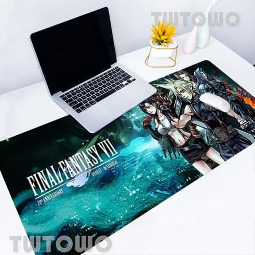 Final Fantasy Vii Custom Gaming Hot Sell Mouse Pad Anime Soft Lovely Mice Pad Carpet Desk Mat Desktop Mouse Pad Keyboard Pad