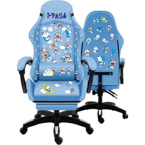 New cartoon pattern Wcg Gaming Chair Anchor Armchair Ergonomic Computer Chair office furniture comfortable soft chairs