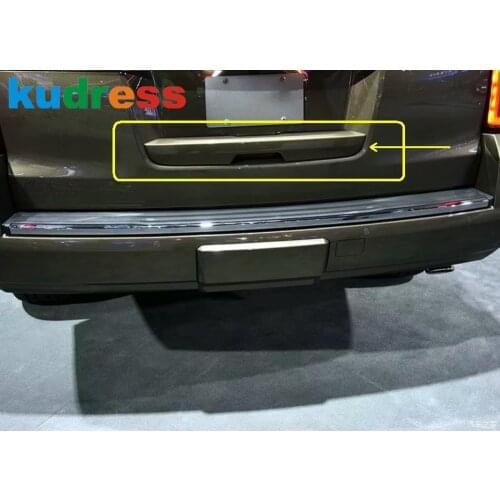 For Chevrolet Suburban 2021 2022 /GMC YUKON 2015 2016 2017 2018 2019 ABS Chrome Tailgate Door Handle Cover Trim Car Accessories