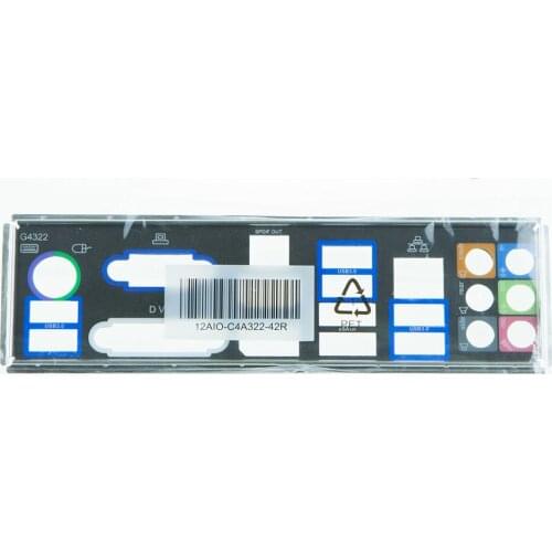 Original/OEM For Gigabyte GA-Z77X-UD3H, GA-Z77X-UD4H, GA-Z87X-UD3H I/O Shield Back Plate BackPlate BackPlates Blende Bracket