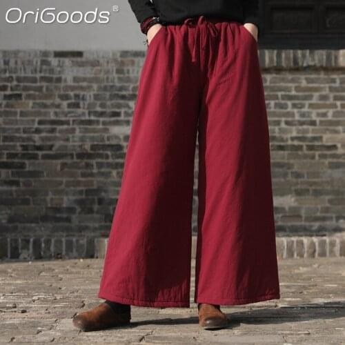 Женские зимние брюки ORIGOODS China At AliExpress