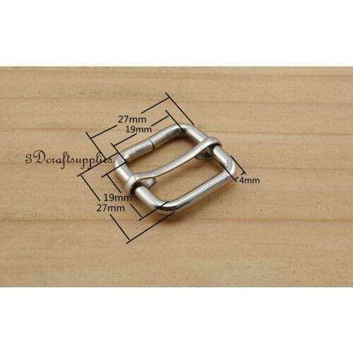 Strap adjuster rectangle sliders Heavy duty silver 19 mm 3/4 inch 12pcs U145