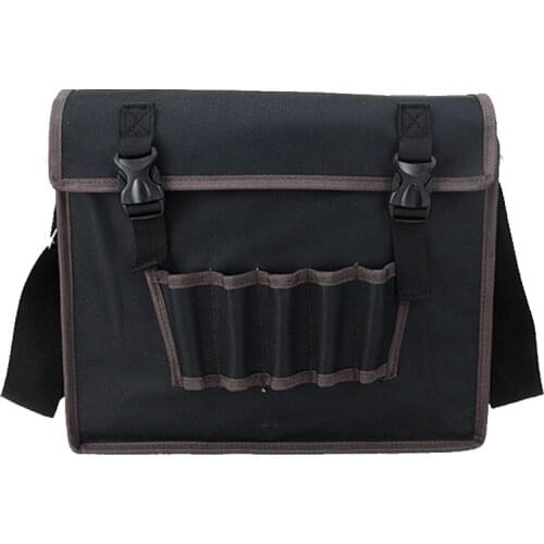 Electrical Tool Bag 600D Oxford Canvas Maintenance Labor Protection Work Tool Pouch for Screwdriver Wrench Pliers